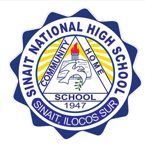 sinait national high school logo